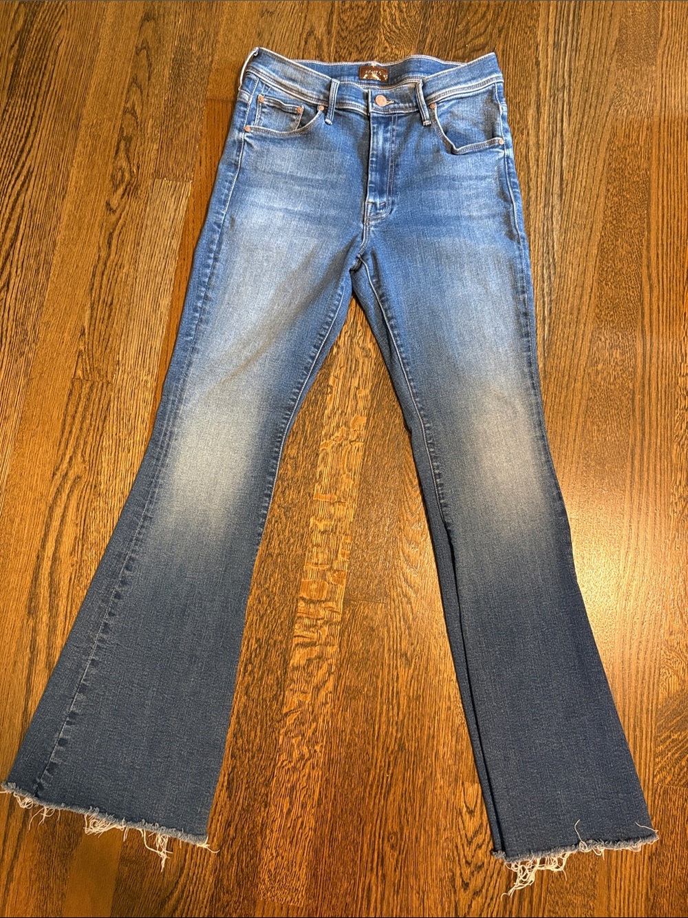 Women's Mid Wash Flare Jeans